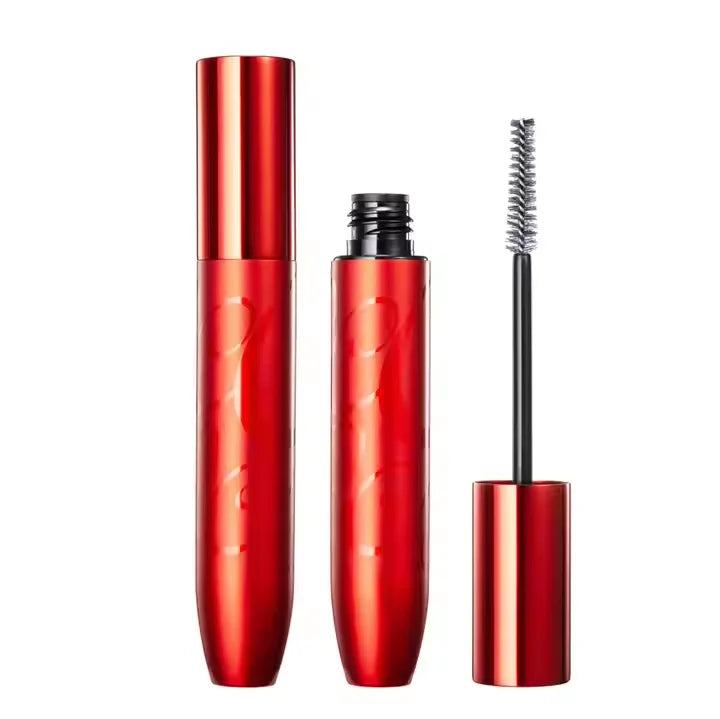 HUIHO Customizable High Quality Red Aluminum Mascara Containers 5ml for Cosmetics Use for Eyelash and Eyebrow Application