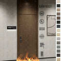 China Top Factory Custom 5 Star Hotel Acoustic Soundproof Doors Wood Fire Resistant Doors Hotel Room Digital Doors MegaBDM