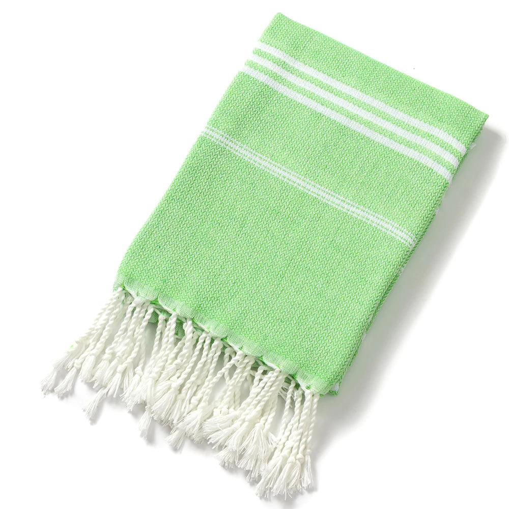 Wholesale Luxury Turkish Custom Personalized Polyester Eco-friendly Quick-Dry Beach Water Towel Multi-Color Super Soft Sand-Free