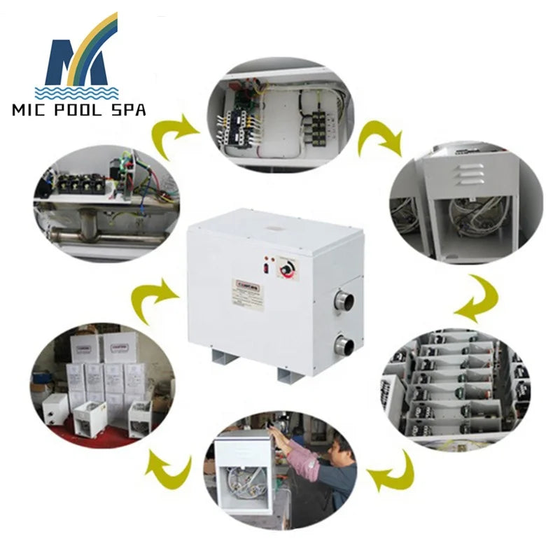 Factory Direct Wholesale Swimming Pool Water Heater With Digital panel