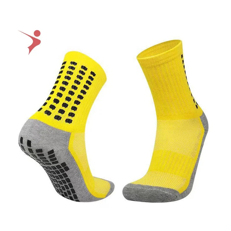 Cheaper Anti Slip Soccer Knee SocksNon Slip Football/Basketball/Hockey Sports Grip Socks Unisex Cotton of Football Welcome OEM