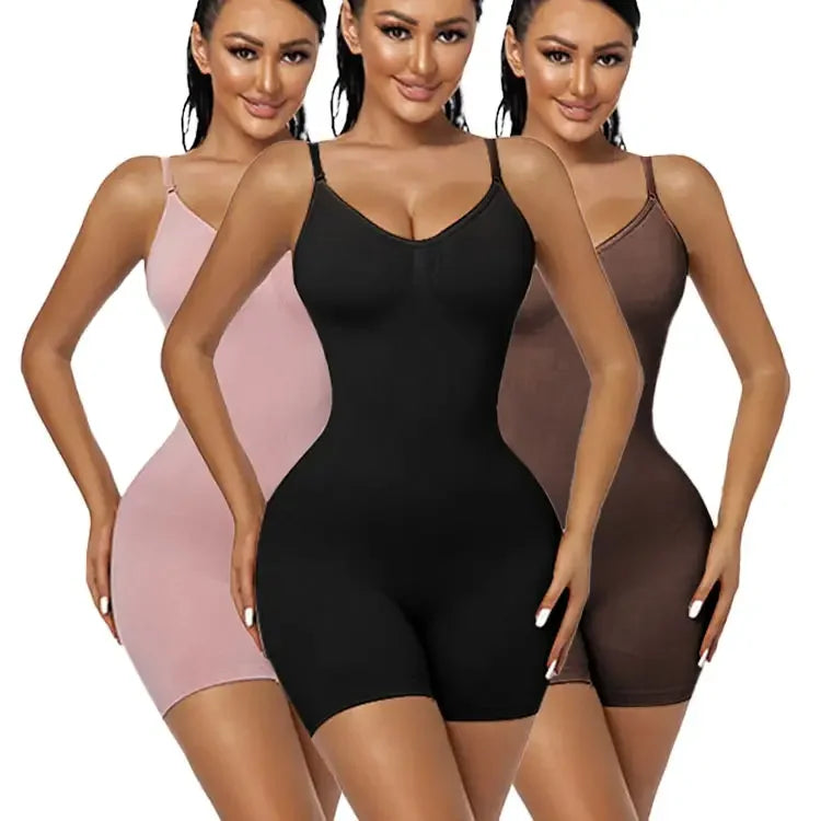 Dropship Women's Tight Fitting Full Body Shaper Tummy Control Seamless Bodyshapers for Women Shapewear Breathable Underwear