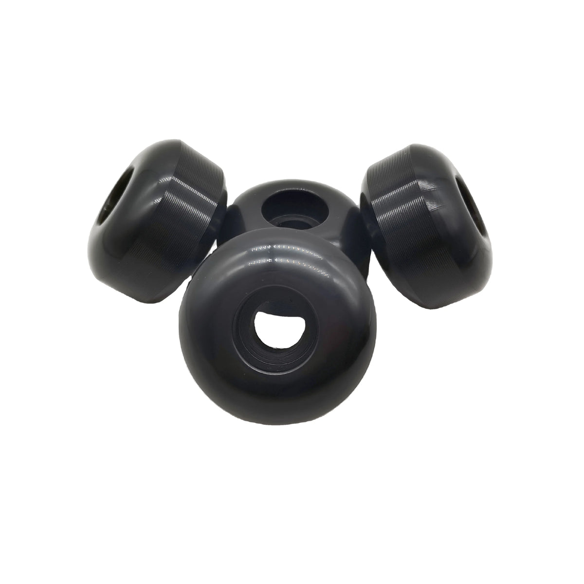 Classic Black Skateboard Wheels 54*32mm Flat Shape Blank Skate Board Wheels MegaBDM