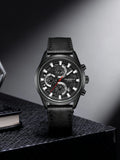 Classical Design Male Sport Watch Auto Date Quartz Movement Fitness Stylish Watch for Men Wrist Watch