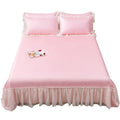 Nantong Factory  Princess Lace Bedding Sets With Pillow Cases Cooling Sheets Bed Skirts Decorative Bedsheet Online
