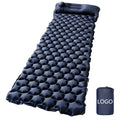 Woqi Ultralight Camping Pad Inflatable Sleeping Mat with Pillow Waterproof air Mattress Quick Inflate