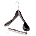 Factory Wholesale Boutique High-Grade Solid Wood Coat Hangers Luxury Wide Shoulder Swivel Hook Flexible Design for Wardrobe Use