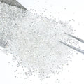 Supplier Top Quality Melee Moissanite Diamonds 0.5-2.0mm VVS1 White DEF Round Cut Melee Size Moissanite for Fine Jewelry Making