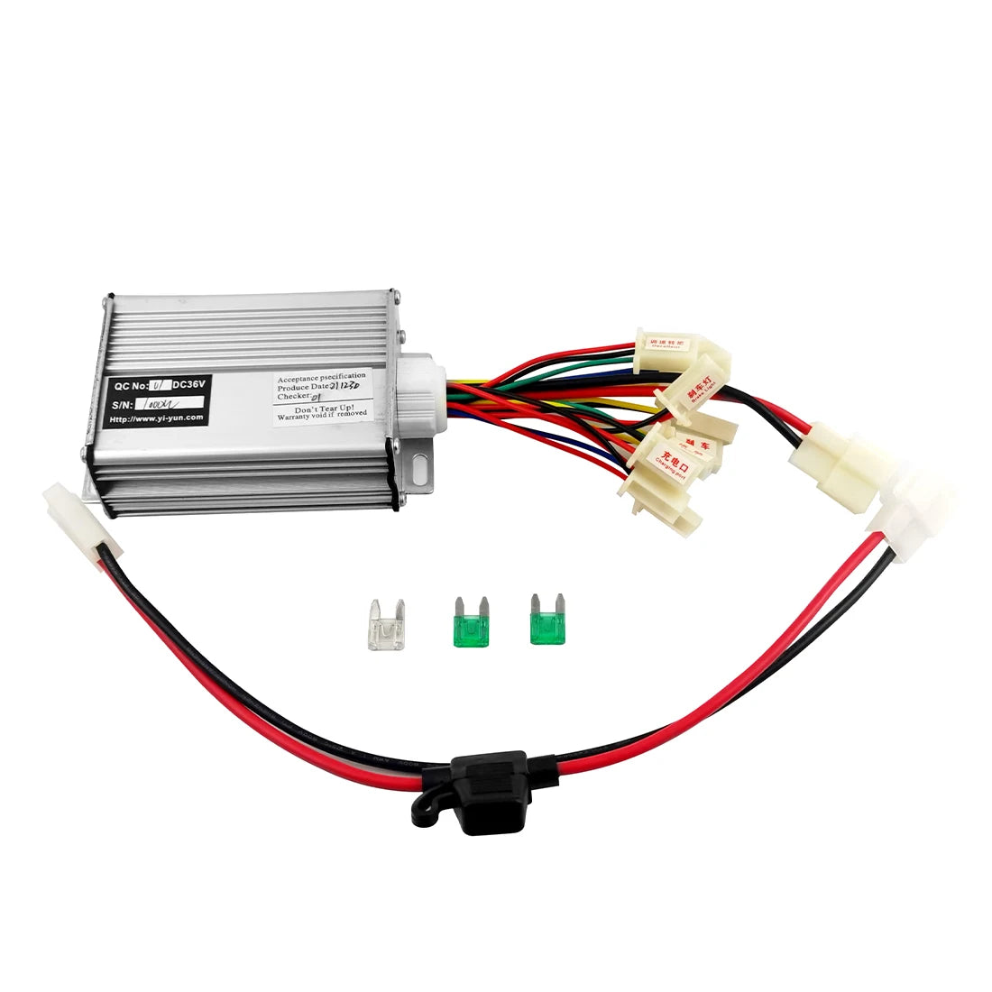 L-faster 36V 48V 1000W Electric Scooter Motor Controller Speed Dc Brush Motor Controller for Electric Bicycle E Bike