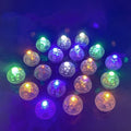Mini Colorful LED Balloon Light Paper Lanterns Lights Round Led Ball Light for Christmas Wedding Party Decorations