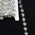 D010 Wholesale 10mm Rhinestone Chain for Clothing Rhinestone Strass Crystal Chain Shoe Decoration