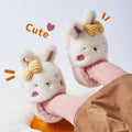 White Strappy Thick-Sole Kids Jelly Sandals for Women Memory Foam Winter/Autumn 2022 Party Wear Shoes