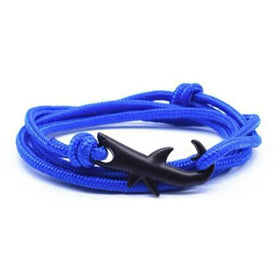Viking Bracelets Sea Shark Multilayer Rope Bracelet for Men Women Charm Rope Chain Male Wrap Bracelet Jewelry