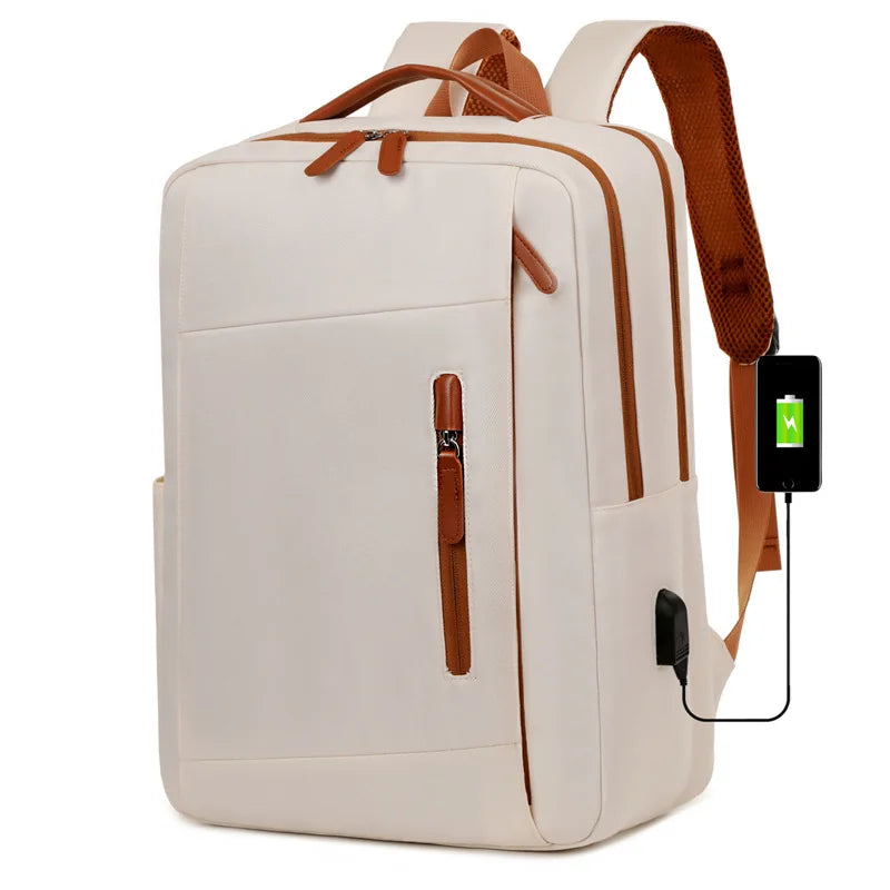 Backpack Travel Laptop Backpack with Usb Charging Port College Notebook Backpack Fits 15.6 Inch Laptop