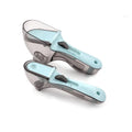 Plastic 2-Piece Measuring Spoon Set with Adjustable Cups and Spoons Eco-Friendly Baking & Pastry Tools for Flour