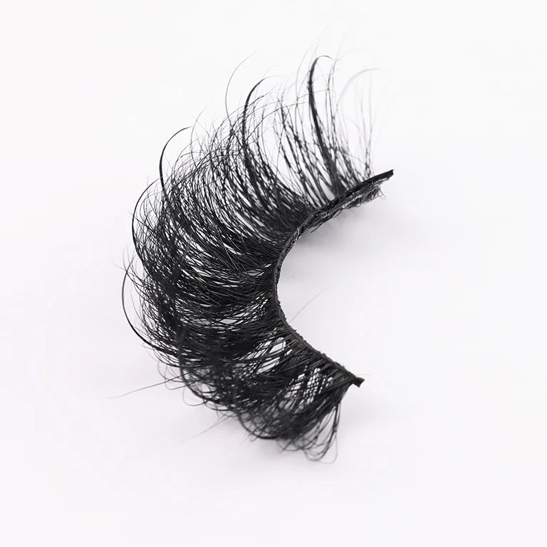 Latest Style 25mm Mink Eyelash Fluffy 20mm Eye Lashes 3D Mink Lashes Wholesale Eyelash Extensions Spike Strip Eyelashes