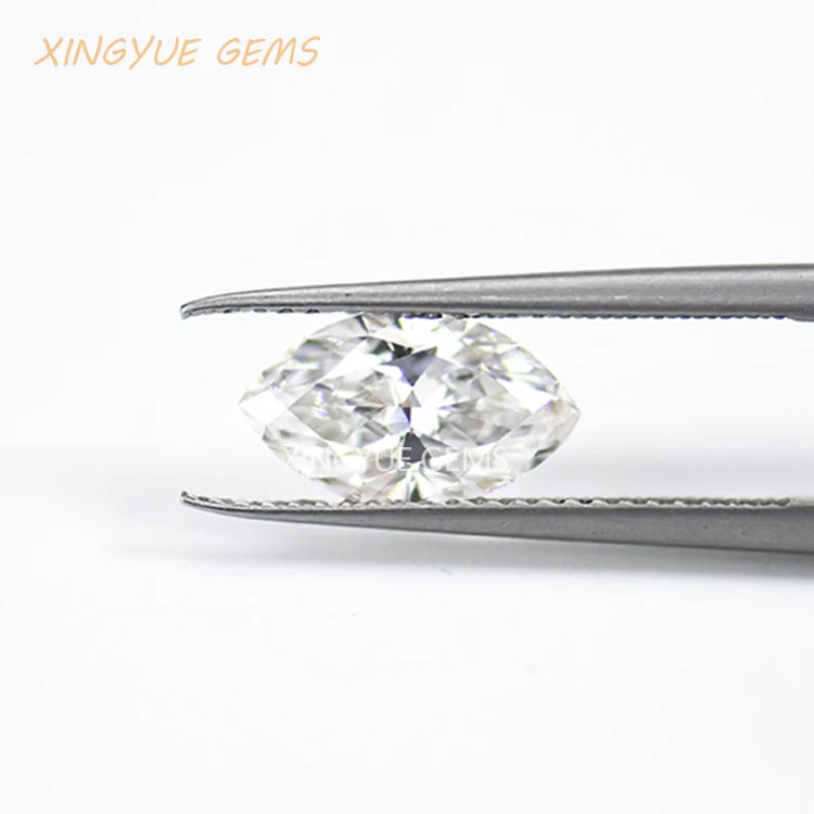Xingyue Lab Grown Diamond Stone VS1 Clarity D Color Marquise Diamond  CVD Diamond