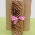 Qpack Brown Kraft Paper Honeycomb Cushion Roll Recyclable Eco-friendly Shock-resistant Protective Film for Packing P001