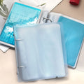 24 Slots Empty Rectangular Nail Plate Holder Storage Organizer Nail Art Stamping Template Storage Bag