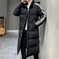 Jacket Rechargeable Smart Heating Winter Waterproof Jacket Mens Long Sleeve Hoodie Warming Heated Cotton Jacket