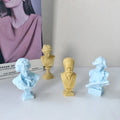 Early Riser Character Sculpture Candle Mold Silicone Mold Garden Ornaments Scented Candle Home Decor Desktop Ornament Folk Craft
