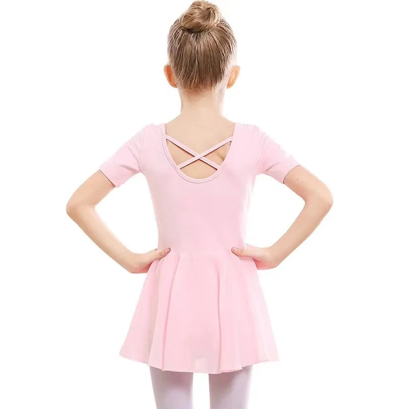 Girl Ballet Dress Dance Sportswear Skirt pink Toddler Ballet Dancing Costume for Girls