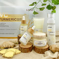 Turmeric Vitamin C Face Skincare Set-Anti-Wrinkle Moisturizer & Luxurious Private Label Acne Care (New)