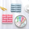 BPA Free DIY  Cute 8 Holes  3 Types Silicone Cat Paw Chocolate  Molds Biscuit Moulds Ice Cube Tray for Candy Baking Cake Tools