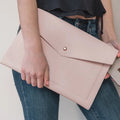 New Laptop Computer Bags Document Folder Bag Case Women Handbags Clutch With Multi-pocket
