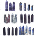 Bulk Wholesale Various Natural Crystals Healing Stones Tower Amethyst Rose Quartz Crystal Wand Point for Fengshui