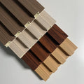 Cheap Decorative Bedroom Cladding Wall Covering Interior Wpc Ceiling Cladding Panel Wood Veneer Wall Slat Panel Panelling