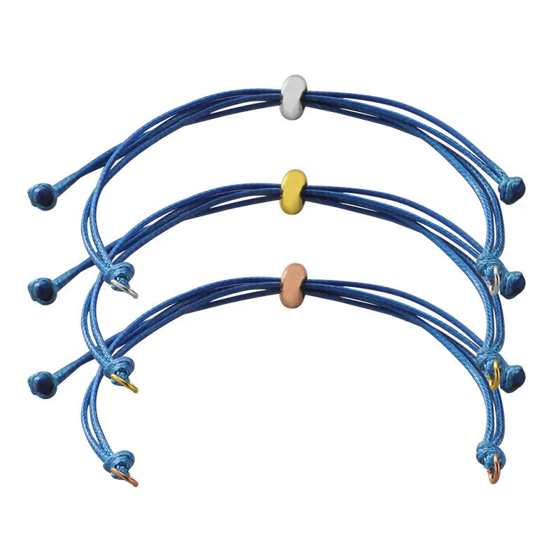 Custom Diy Handmade String Bracelets Thread Bracelet Making String Adjustable Lucky Rope Bracelets