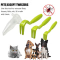 Dual Teeth Portable Tick Twister for Cats Dogs Flea Clip Mites Twist Hook Remover Customizable Logo for Pets' Tick Removal