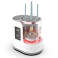 3 in 1 Electric Makeup Brush Cleaner Machine with Makeup Brush Dryer-Holder-Portable Automatic USB Cosmetic Brushes Cleaner Tool