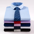 Oversize Business Fashion Summer Male Bamboo Cotton Formal Buttons Short Sleeve Shirts