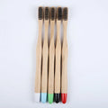 Home Use Toothbrushes Eco Friendly Reusable Bamboo Bamboo Toothbrush Gourd Handle