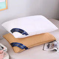 48x74cm Five-star Hotel Pillow Solid Color Microfiber Filling Pillow for Bedroom Sleep Bedding Rectangular Pillow Insert