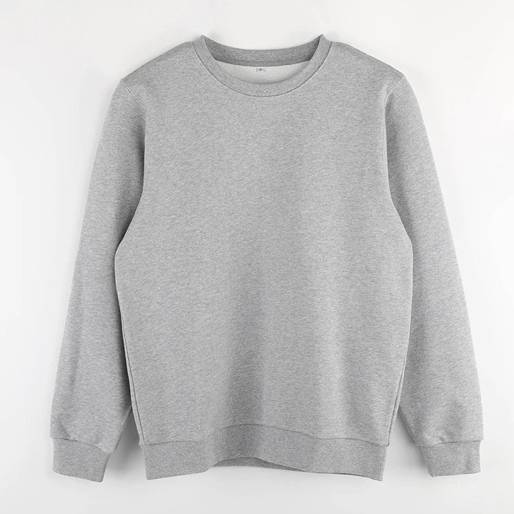 Hot Sale Unisex Crewneck Sweatshirt Set 100% Cotton Best Selling Short Set for Men Embroidered and Plain Dyed for Spring