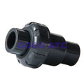 PVC Check Valve DN20-63mm Plastic Ball Type Check Valve Chemical Grade Water Supply Pipe Check Valve Durable Fittings