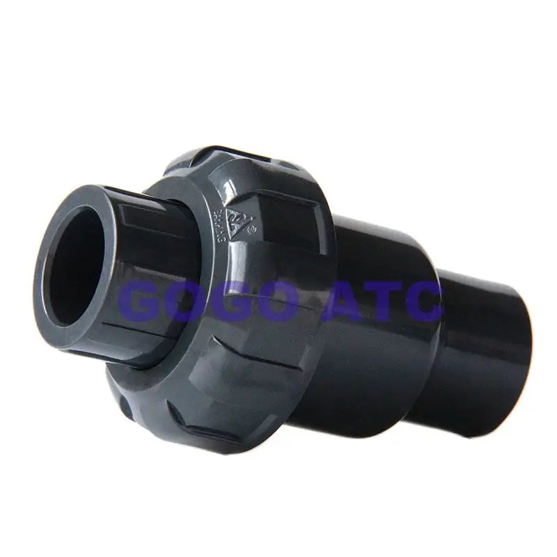 PVC Check Valve DN20-63mm Plastic Ball Type Check Valve Chemical Grade Water Supply Pipe Check Valve Durable Fittings