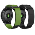 Eraysun 22mm 26mm Replacement Nylon Strap for Garmin Fenix Breathable Adjustable Sport Elastic Nylon Solo Watch Band