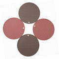 OEM Mat Cup Bowl Coaster for Cup Leaf Coaster Round Shaped Kitchen Accessories Europe Style Placemat Heat Insulation Pad