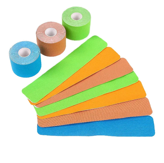 KinesiologyTape Elastic Sports Bandage Protection Intramusculature Tape Muscle Tape Lift Breast Strips 5cm X 25cm Patch