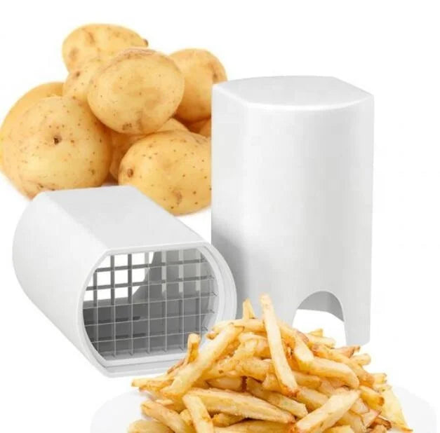 Professional Vegetable Chopper Potato Tool Manual Food Slicer Metal Potato Chip Cutter French Fry Cutter Plastic Potato Cutter