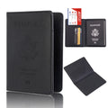 Colorful Bi-fold RFID Blocking Anti-Magnetic Anti-theft Passport Clip Passport Bag Holder with Money Pocket and Card Holder