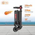 KIXIN Hot Sale 250W Motor Battery Backpack Foldable Electrique Kick Scooter Mobility Folding E Scooter X6 Adult Electric Scooter