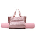 High Quality Crossbody Yoga Mat Bag Waterproof Fuzzy Tote Bag Puffer Ladies College Bags Girls Handbags for Women