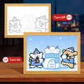 Photo Frame Wholesale Led Light Painting 3D Illusion Night Light for Children's Home Decoration