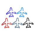 Promotional Gifts Multi-Color Options Customizable Size Laser Custom Logo Airplane Shaped Aluminum Carabiner