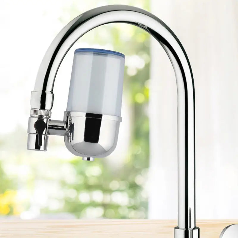 YenvQee Countertop Faucet Tap Connected Ceramic Water Filter/purifier for Kitchen Sink
